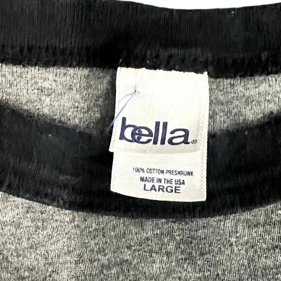 Jack Daniels Gray Cotton T-Shirt Gray Size L - Picture 3 of 4